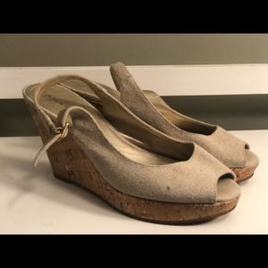 Tahari Sling Back Wedge